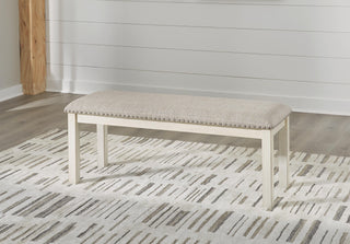 Robbinsdale Dining Table, 4 Chairs and Bench