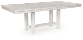 Robbinsdale Dining Table, 4 Chairs and Bench