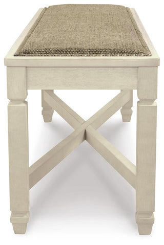 Bolanburg Dining Table, 4 Chairs, Bench, Server and Display Cabinet