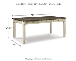 Bolanburg Dining Table with 6 Chairs