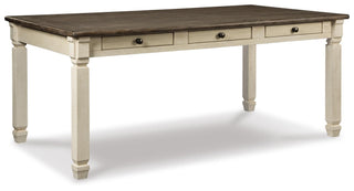 Bolanburg Dining Table and 6 Chairs with Server