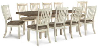 Bolanburg Extension Dining Table and 10 Chairs