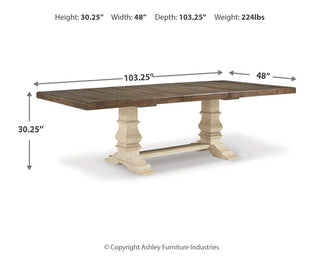 Bolanburg Extension Dining Table and 10 Chairs