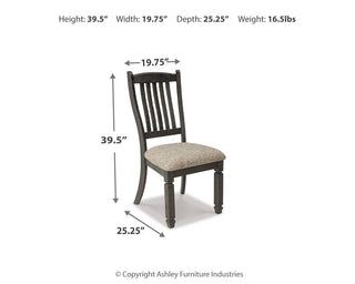 Tyler Creek Dining Table and 6 Chairs