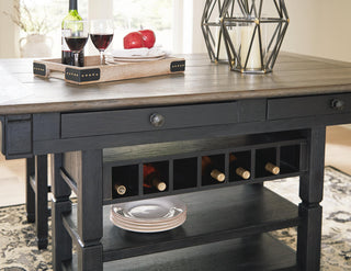 Tyler Creek Counter Height Dining Table and 2 Barstools