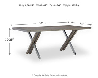 Krystanza Dining Table and 4 Chairs