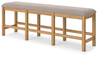 Havonplane Counter Height Extension Dining Table 4 Barstools and Bench