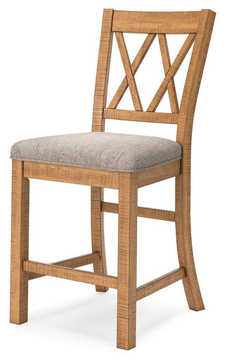 Havonplane Counter Height Extension Dining Table and 4 Barstools