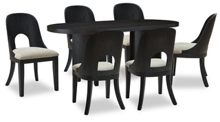 Rowanbeck Dining Table and 6 Chairs