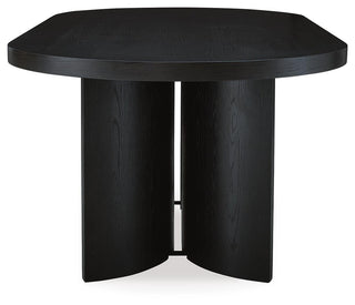Rowanbeck Dining Table, 2 Arm Chairs and 4 Side Chairs