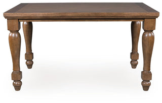 Greddinton Counter Height Dining Table and 6 Barstools