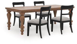 Greddinton Dining Table and 4 Chairs