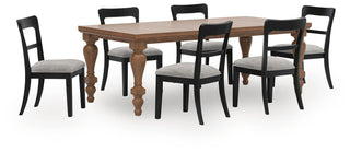 Greddinton Dining Table and 6 Chairs
