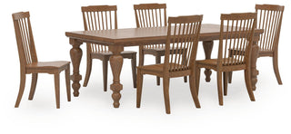Greddinton Dining Table and 6 Chairs