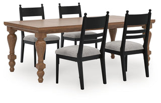 Greddinton Dining Table and 4 Chairs