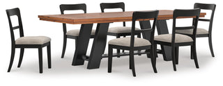 Greddinton Extension Dining Table and 6 Chairs