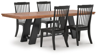 Greddinton Extension Dining Table and 4 Chairs