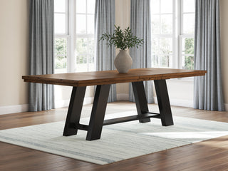 Greddinton Extension Dining Table and 8 Chairs
