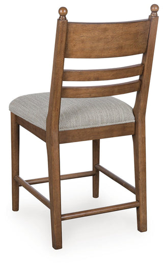 Greddinton Upholstered Barstool (2/CN)
