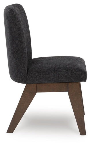 Dilenno Dining UPH Side Chair (2/CN) Chenille