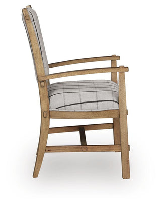 Ridgester Dining UPH Arm Chair (2/CN) Next-Gen Nuvella™