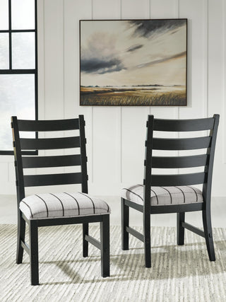 Ridgester Dining UPH Side Chair (2/CN) Next-Gen Nuvella™
