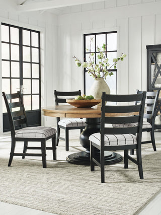 Ridgester Dining Table and 4 Chairs