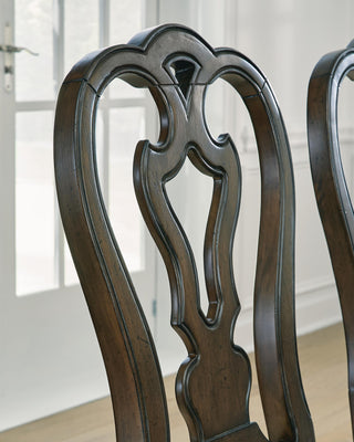 Maylee Dining Table, 6 Chairs and Bench