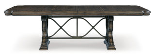Maylee Dining Table, 2 Chairs and Bench