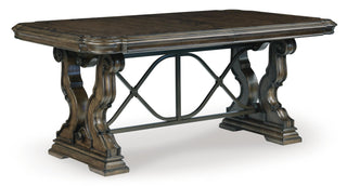 Maylee Dining Table, 2 Chairs and Bench