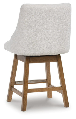 Cabalynn Upholstered Barstool (2/CN) Next-Gen Nuvella™