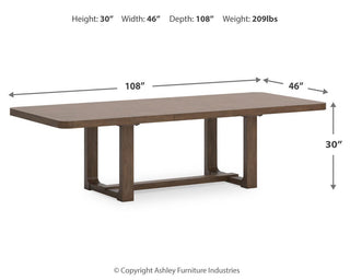 Cabalynn Extension Dining Table and 4 Chairs