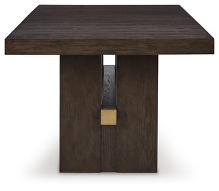 Burkhaus Dining Table and 8 Chairs