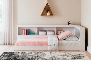 Piperton Bookcase Storage Bed - Twin