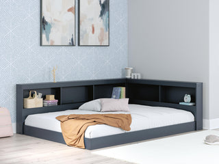 Simmenfort Twin Bookcase Storage Bed