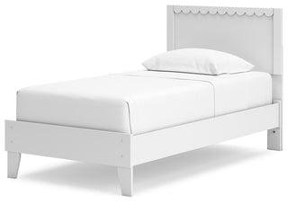 Hallityn Panel Platform Bed - Twin