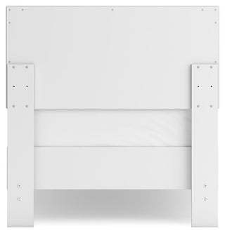 Hallityn Panel Platform Bed - Twin