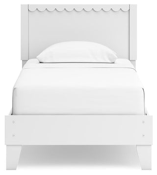 Hallityn Panel Platform Bed - Twin