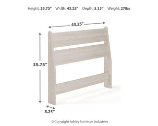 Socalle Panel Headboard - Twin