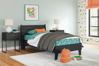 Socalle Panel Platform Bed - Twin