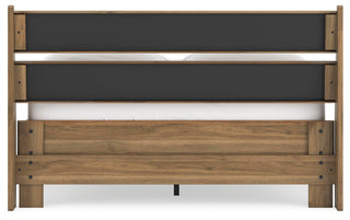 Deanlow Queen Platform Panel Bed