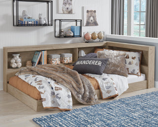 Oliah Bookcase Storage Bed - Twin