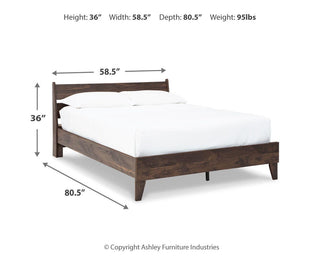 Calverson Panel Platform Bed - Full
