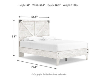 Shawburn Full Panel Bed with Chest