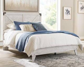 Shawburn Crossbuck Panel Platform Bed - Queen