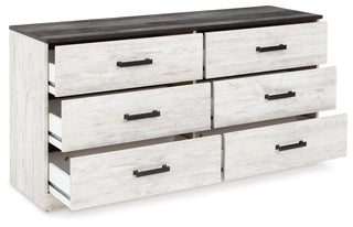 Shawburn Dresser and 2 Nightstands