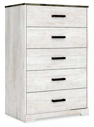 Shawburn Full Panel Bed with Chest