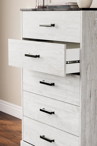 Shawburn Full Panel Bed with Chest