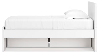 Onita Queen Panel Platform Bed with 1 Side Storage