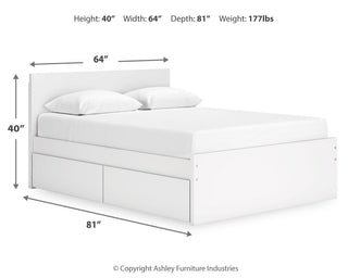 Onita Queen Storage Bed, Chest and Nightstand